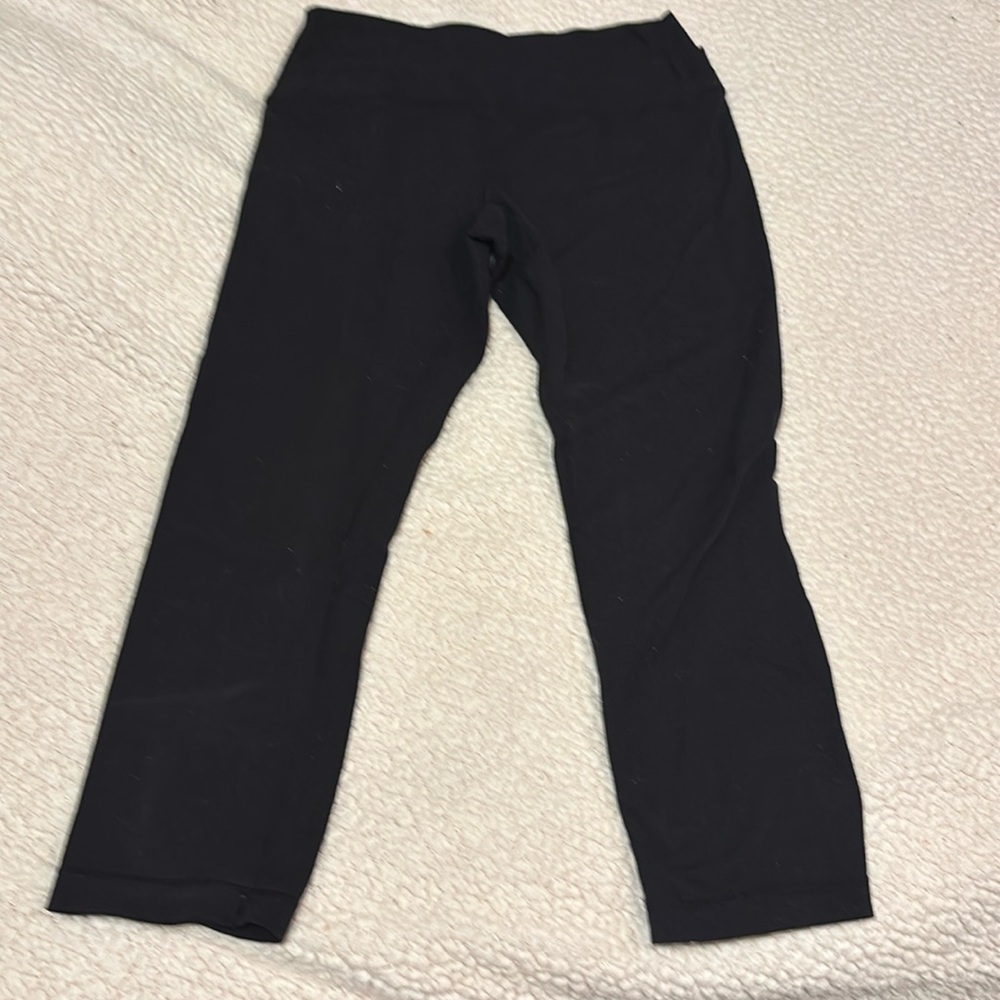 Lulu lemon black leggings  size 4